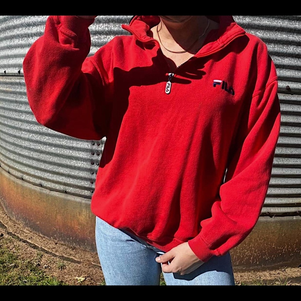 Vintage Fila Zip Up